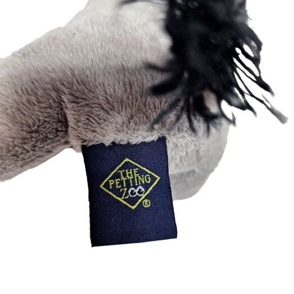 The Petting Zoo Gray Elephant Plush Stuffed Animal 7.5" - Picture 7 of 8